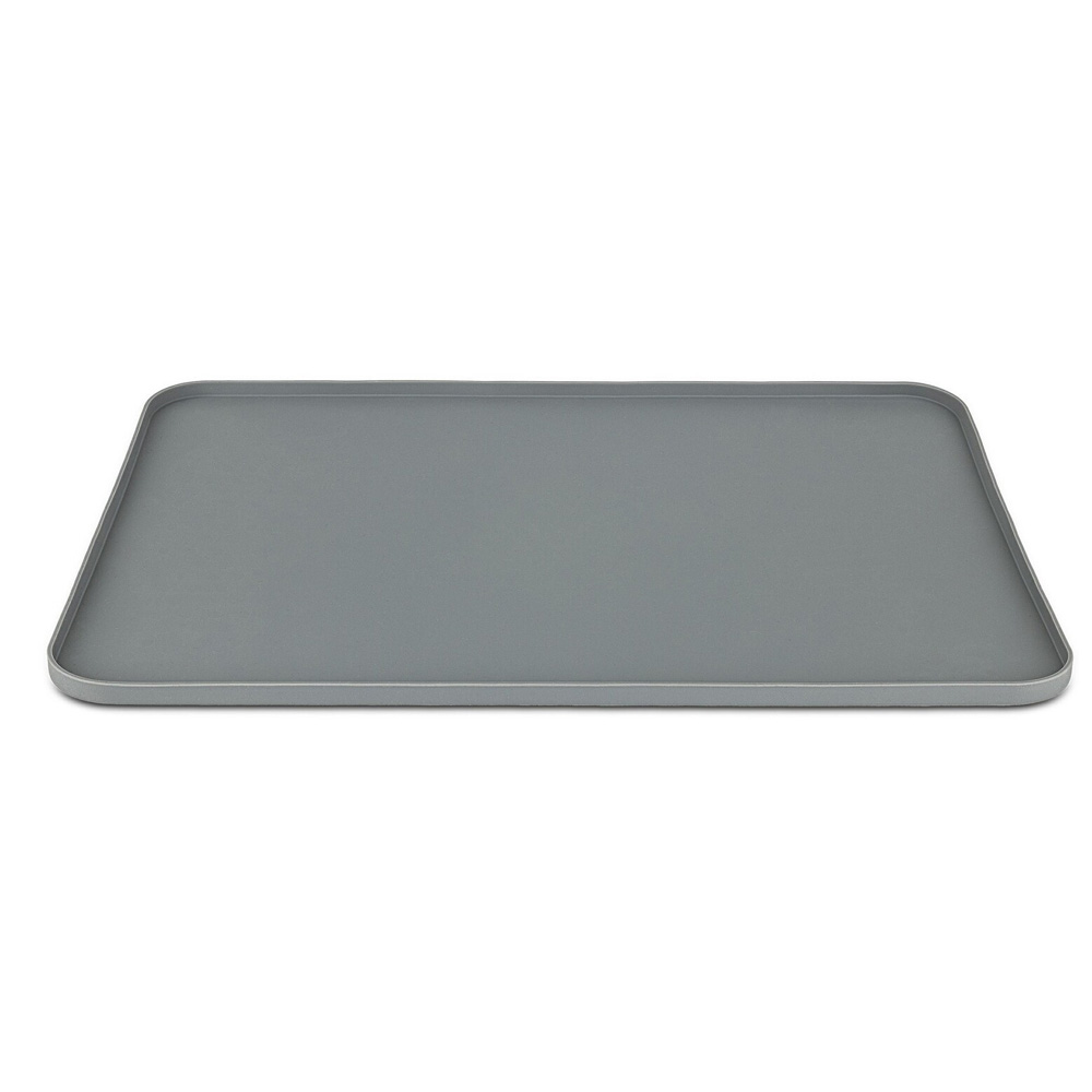 Happet Silikonowa Mata pod Miski dla Psa Szara 56x35cm